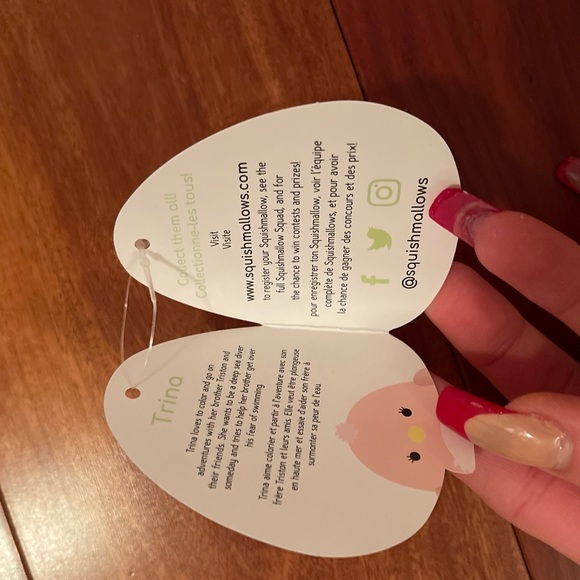 Trina 5 inch squishmallow - Picture 2 of 6